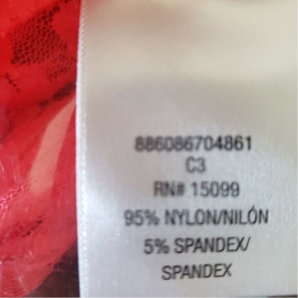 BONGO Junior M Sheer Floral Salmon Pink Blouse Lightweight Dressy Top - Picture 4 of 4